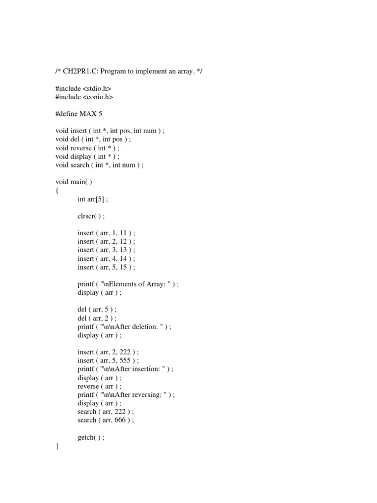 Data Structure in C Book Programs | PDF | Areas Of Computer Science | Data