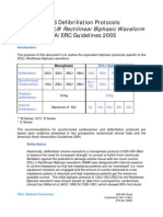 ACLS Defibrillation Protocols With ZOLL RBW