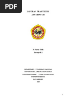 Download Laporan Praktikum ArcView GIS by ra334 SN13159845 doc pdf