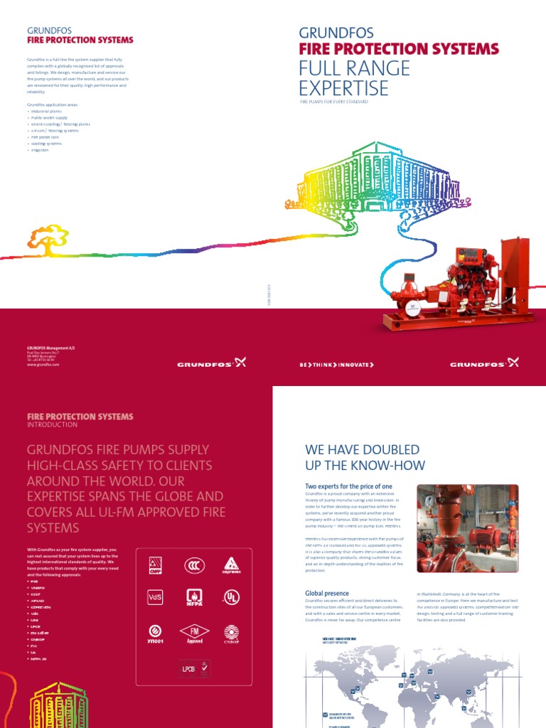 FIRE protection SYSTEMS FULL RANGE EXPERTISE FIRE PUMPS | Diesel Engine |  Pump