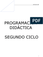 Programación Didáctica Oficial Segundo Ciclo