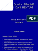 Pengelolaan Trauma Kolon Dan Rektum