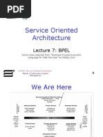 Service Oriented Architecture: Lecture 7: BPEL