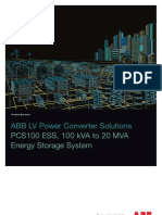 Pcs100 Ess Energy Storage System