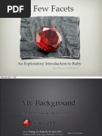 Download Introduction to Ruby by codefluency SN13161925 doc pdf