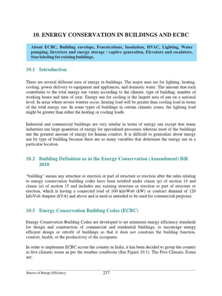 Ecbc Building PDF | PDF