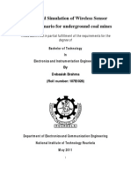 Design and Simulation of WSN Based Scenario for Undergroung Coal Mines-Debasish Brahma(107EI026)