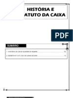 História e Estatuto Da - Caixa PDF