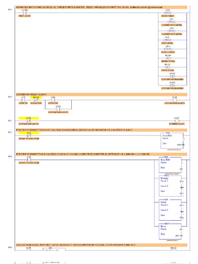LogixPro Batch Simulator A2 | PDF