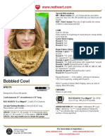 Bobbled Cowl