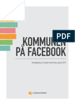 Kommunen På Facebook (Rapport Jan 2013)