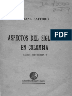 Frank Safford, Empresarios Nacionales y Extranjeros en Colombia Siglo XIX