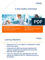 Patient Care Quality Outcomes