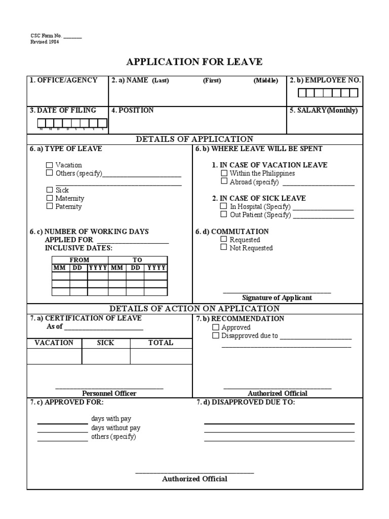 App Leave | PDF