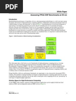 Altera Assessing FPGA DSP Benchmarks at 40 NM