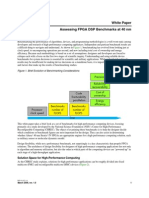 Altera Assessing FPGA DSP Benchmarks at 40 NM