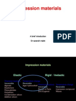 Elastic Impression Materials