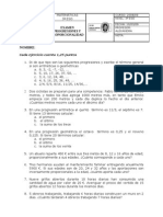 Examen Sucesiones y Proporcionalidad