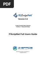 ITScriptNet Full Users Guide