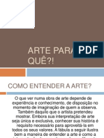 Arte para Quê