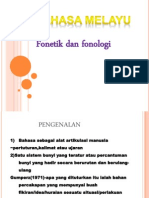Fonetik dan Fonologi Bahasa Melayu