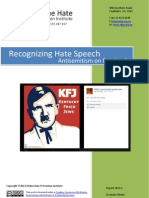 Recognizing Hate Speech