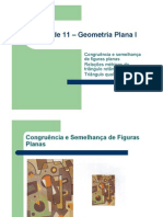 Unidade 11 - Geometria Plana I