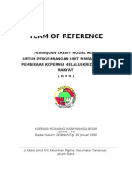 Proposal Pinjaman Kredit Usaha Rakyat Kepada Bank BRI