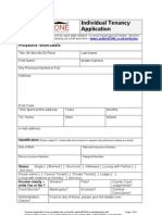 Tenant Application Form 2