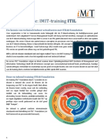 Factsheet ITIL, IMIT,  Versie 0.1-Defi