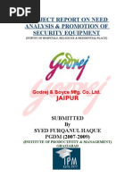 Download Project Report on Godrej  Boyce MfgCoLtd by Furqan by sfhaque SN13166222 doc pdf
