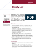 Health and Safety Law: What Employers Must Do For You