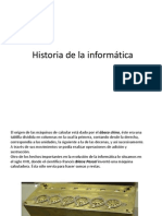 Historia de La Informática