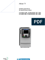 Variable Speed Drives for Asynchronous Motors Installation Manual