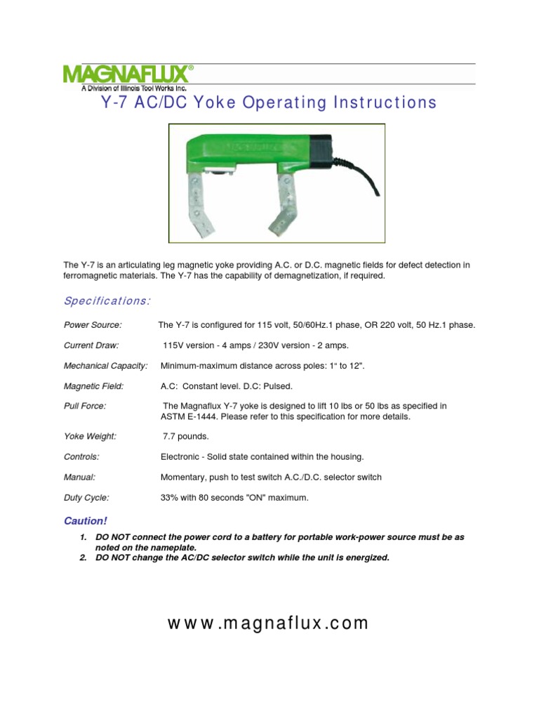 Y-7 Yoke 2 | PDF