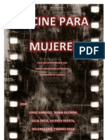 La Mujer en El Cine y El Cine Para Mujeres