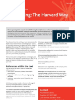 Harvard Referencing Guide