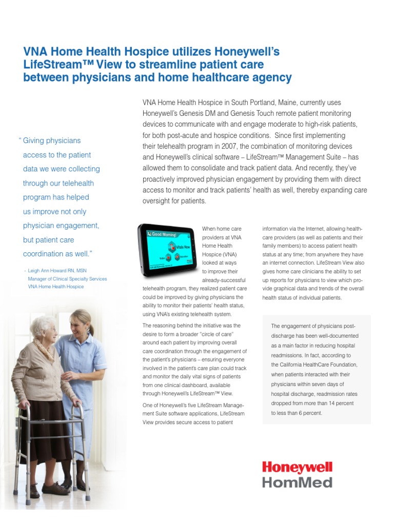 Hospice case study examples image