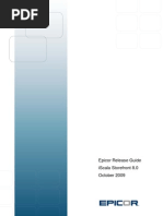 Epicor Storefront 8 Release Guide