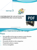 Contabilidad de Los Activos No Corrientes