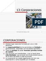 Capitulo 13:Corporaciones