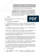 Contrato de Desenvolvimento de Sistemas Entre Uma Software House e Outra Software House