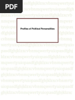 Download Profiles of Political Personalities by Arslan Akram SN131679454 doc pdf