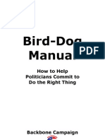 Bird Dog Manual