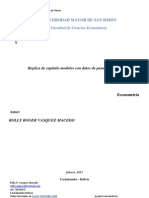 Gujarati Data Panel Econometria Rolly Vasquez PDF