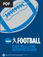Download Football Rules- NCAA by jlpark20 SN13169364 doc pdf