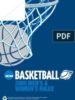 Basketball Rules 2008-09 NCAA