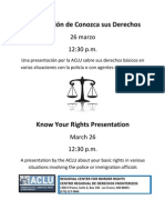 3-26-13 Know Your Rights Presentation