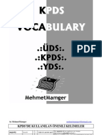 Vocabularyforkpds PDF