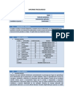 Informe Psicologico